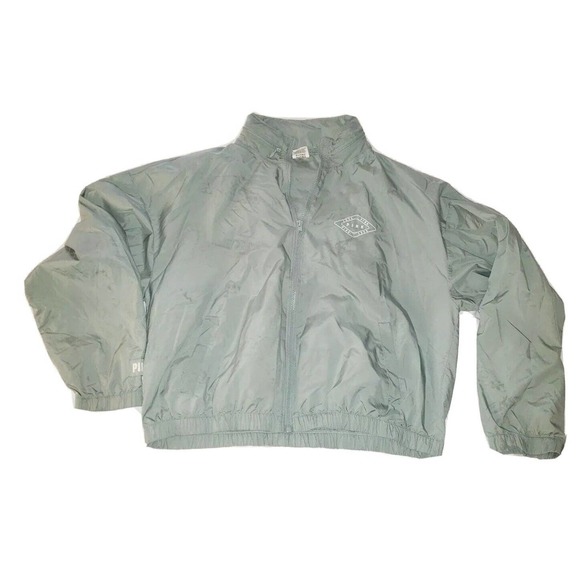 Victoria Secret Pink lightweight Oversized hooded Anorak Jacket Size XS - Picture 1 of 9